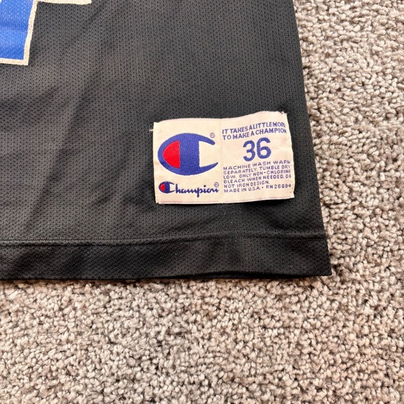 Vintage Champion Horace Grant #54 Orlando Magic Black Jersey Mens 36 Small 90s - Picture 2 of 7